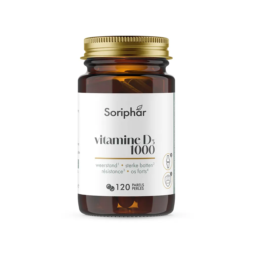 Vitamine D 1000 IU - 120 pearls