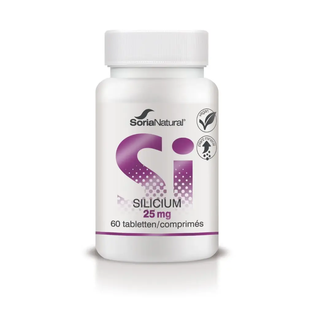 Silicium 25 mg - 60 tabletten