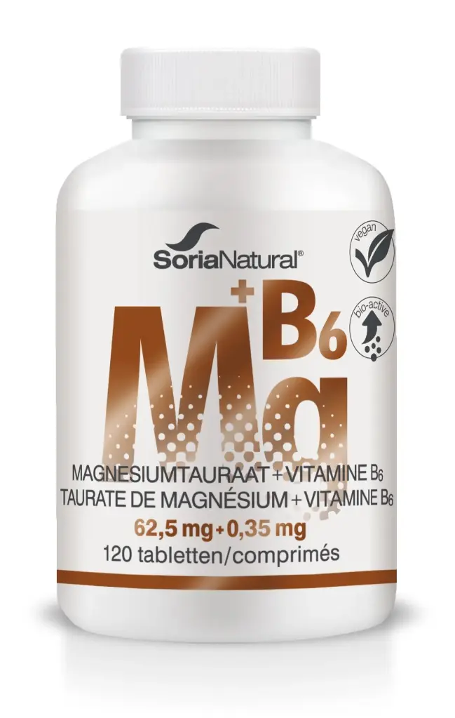 Magnesium taurate bioactive + vitamin B6 - 120 tabl.