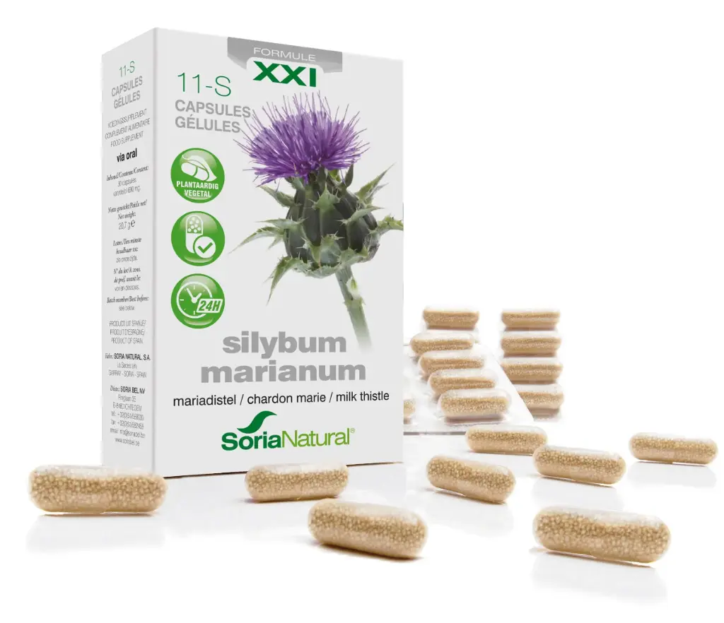 11-S Silybum marianum XXI - 30 gél. (Chardon marie)