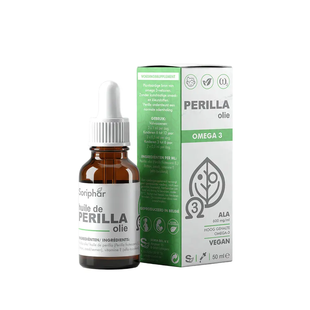 Huile de périlla oméga 3 vegan - 50 ml
