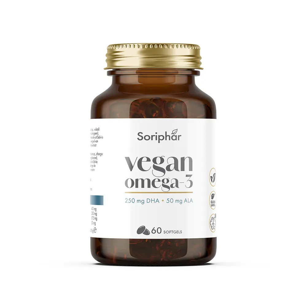 Vegan Omega 3 DHA + ALA - 60 softgels
