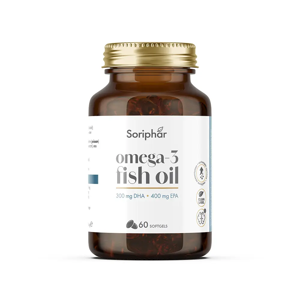 Omega 3 fish oil 1000 mg - 60 softgels