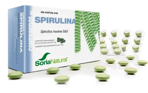 [9018] 18-S Spirulina platensis - 60 comp. (Spiruline)